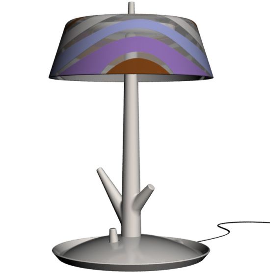 AhBre Table Lamp features LEDs, utilizes recycled plastic Eco Friend