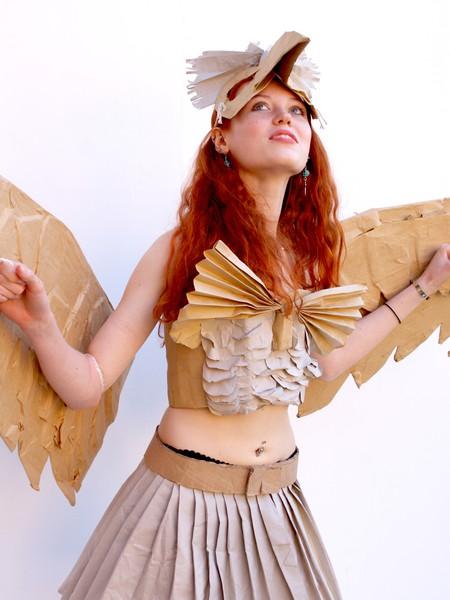 Strode College students create Cardboard Couture costumes 2 - Eco Friend
