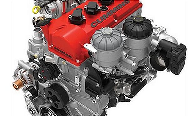 Cummins  E85-fueled engine