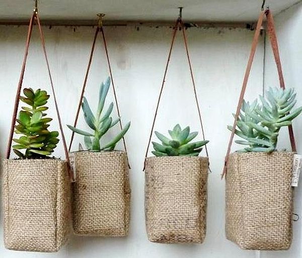 Coffee bag planter