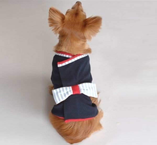 Organic cotton dog kimono