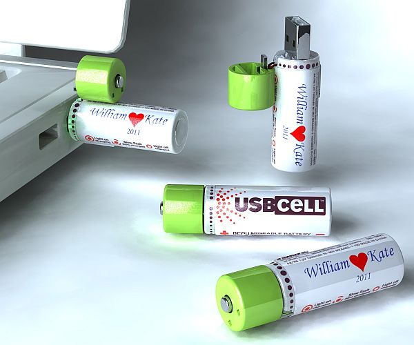 USB cell batteries 2