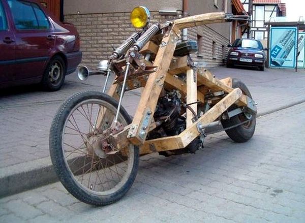 Wooden bike