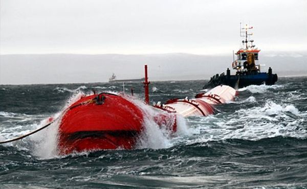 wave power plant- Pelamis