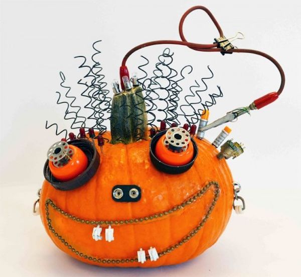 Hardware Halloween Pumpkin