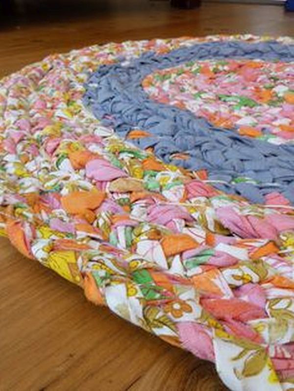 old bedsheets  rugs