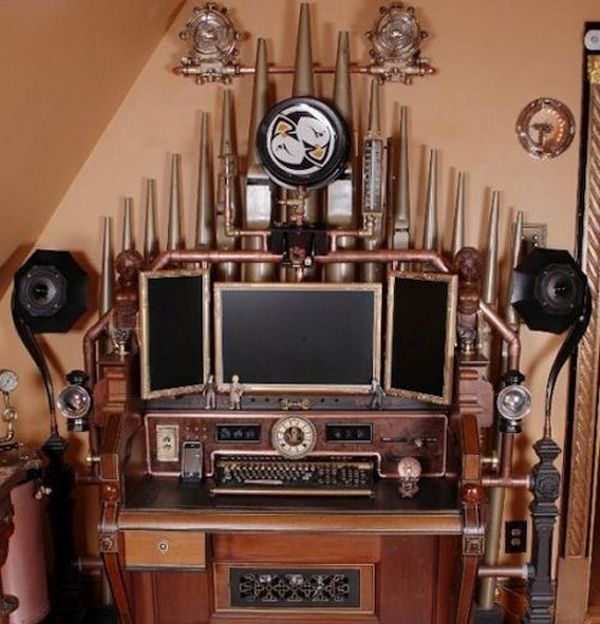 Victorian Organ Command Desk