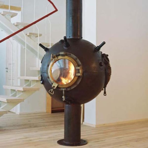 Spherical Fireplace