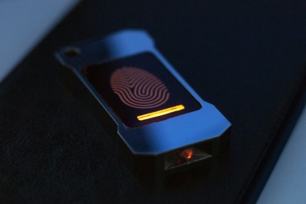 Lumen is a small flashlight that uses the heat from your body