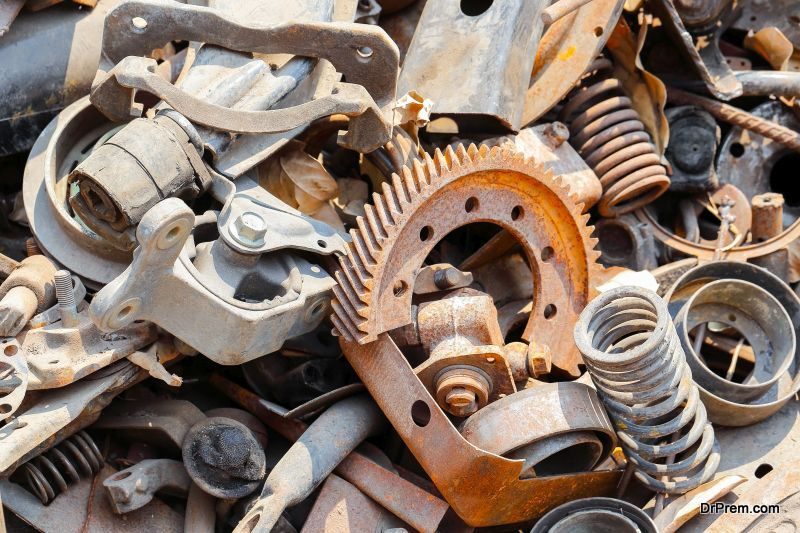 Scrap metals recycling