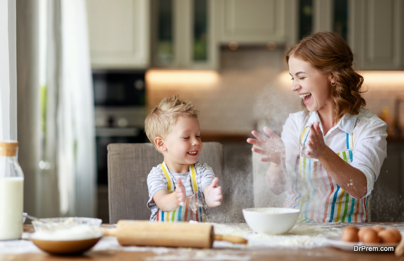 mother and child baking class