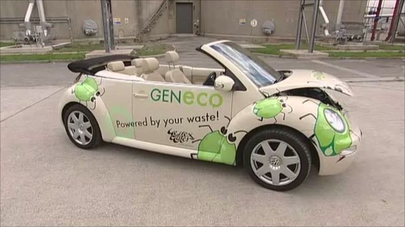 VW Beetle powered by poo