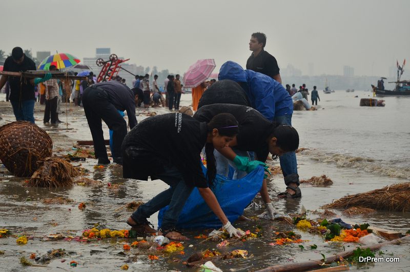 Beach clean-ups