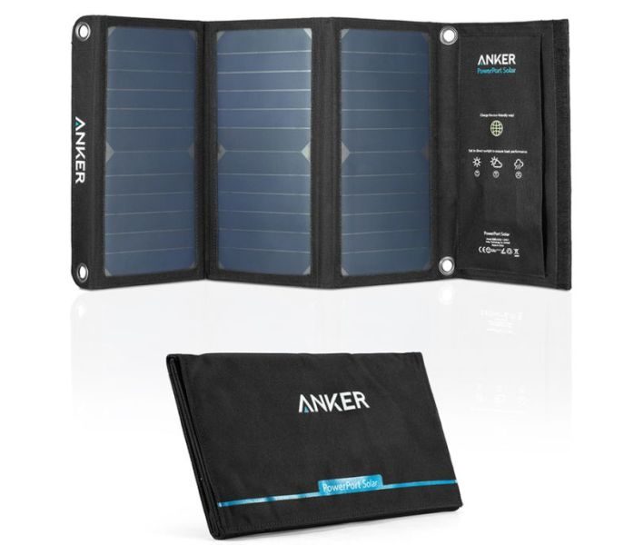 Anker 21W Dual USB Solar Phone Charger