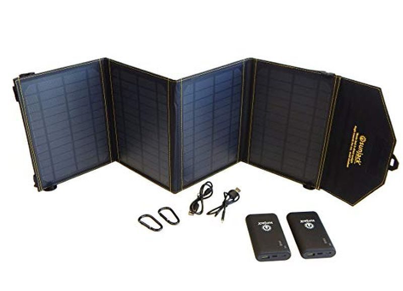  SunJack 20W Solar Charger Power Bank