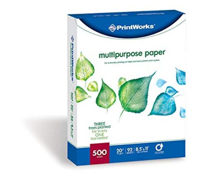 100% Recycled Paper by PrintWorks