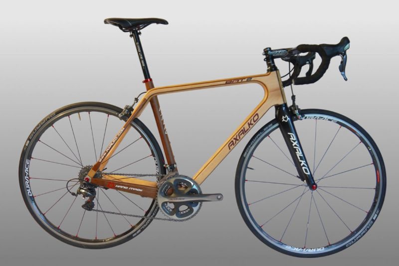 Axalko is the company behind wooden bicycles