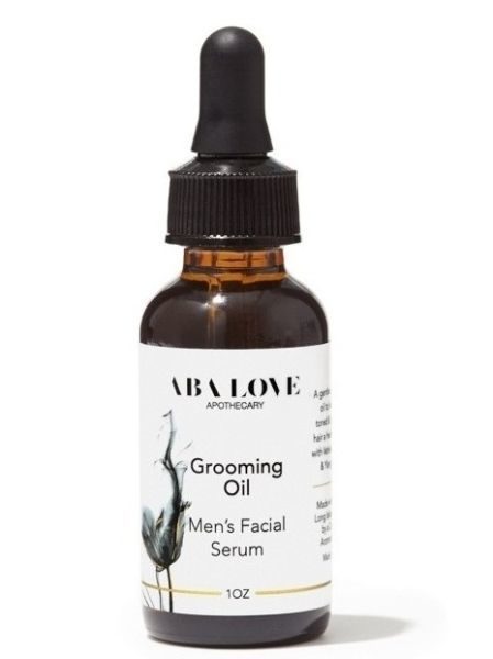 Men’s facial serum and beard grooming oil – Aba Love Apothecary