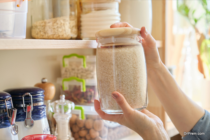 repurposed glass jars