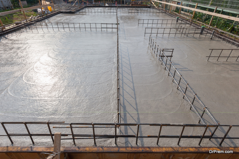 concrete curing process