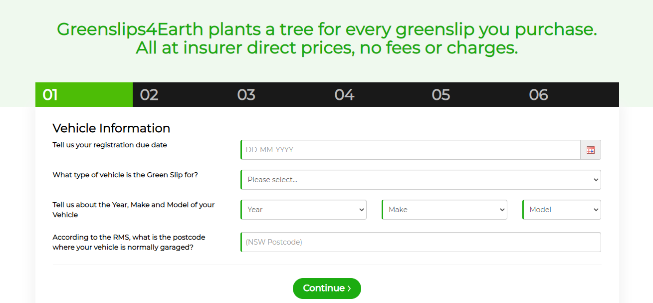 GreenSlip Calc