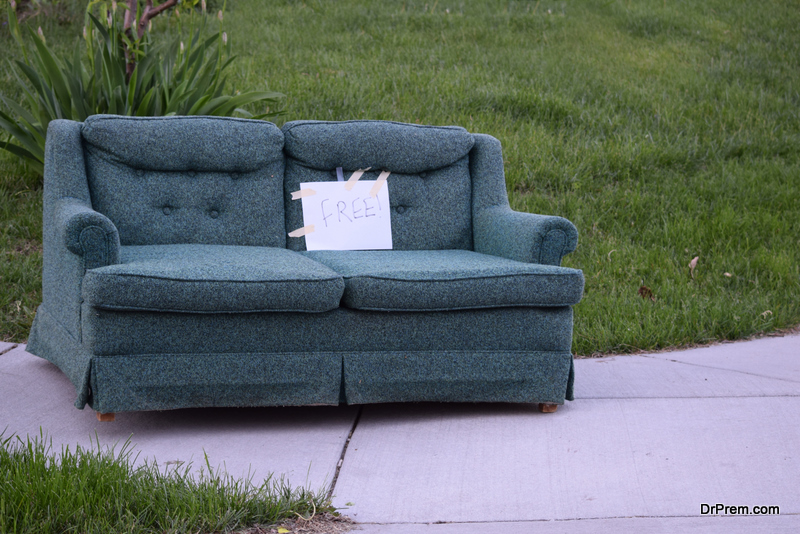 unwanted sofa