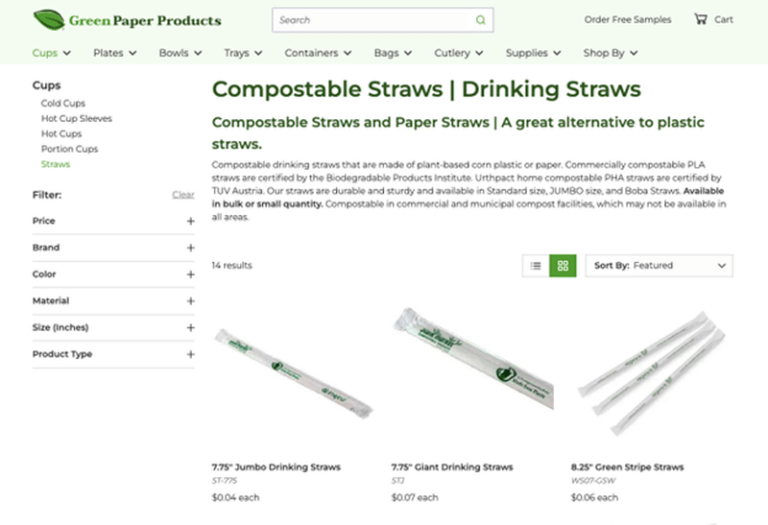 The Environmental Benefits of Switching to Paper Straws